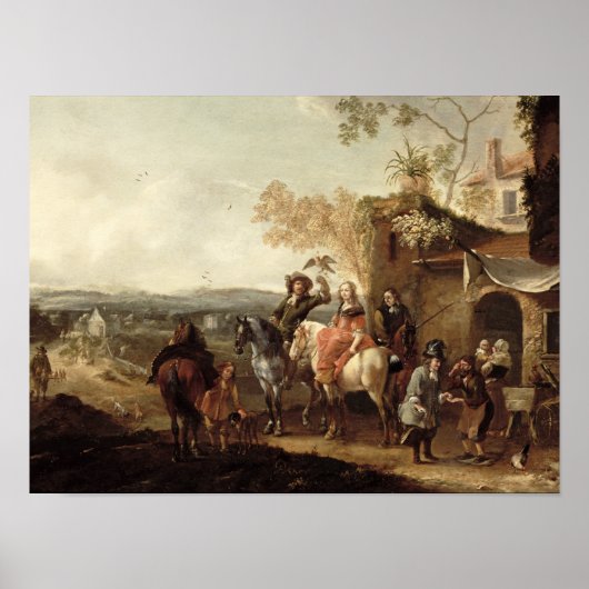 Poster Les Falconers (Devant)