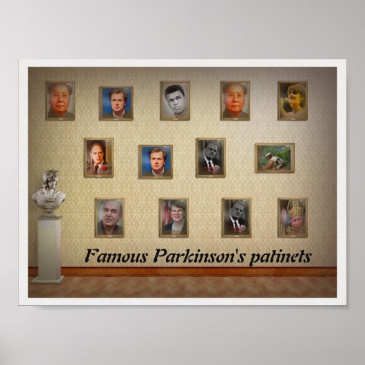 Poster Les fameux patients de Parkinson (Devant)