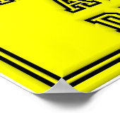 Poster Les fans dans l'affiche déniale drôle (Coin)