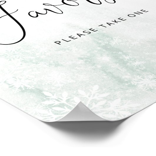 Poster Les faveurs, s'il vous plaît, prenez un signe. Bon (Coin)