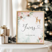 Poster Les faveurs, s'il vous plaît, prenez un signe. Bon