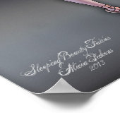 Poster Les fées de ballet de beauté couchage (Coin)