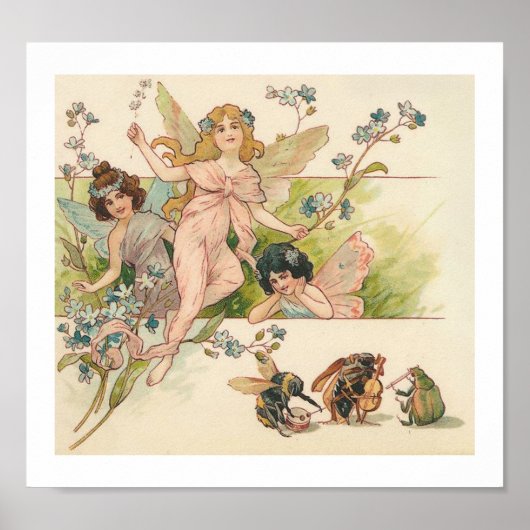 Poster Les fées et l'affiche de la bande (Devant)