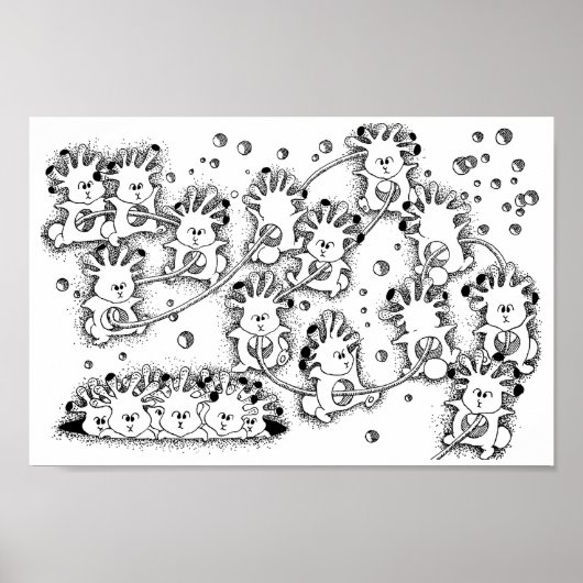 Poster Les fées liées. (Devant)