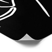 Poster Les femmes affrontent le Motif de dessin Abstrait (Coin)