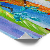 Poster Les femmes africaines sur le marché Imprimer (Coin)