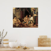 Poster Les femmes algériennes dans leurs appartements, 18 (Cuisine)