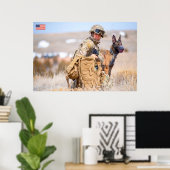 POSTER LES FEMMES AMÉRICAINES COMBATTANTES (Bureau à domicile)