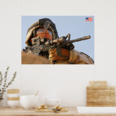 POSTER LES FEMMES AMÉRICAINES COMBATTANTES (Cuisine)