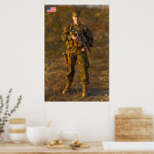 POSTER LES FEMMES AMÉRICAINES COMBATTANTES (Cuisine)