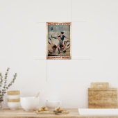 Poster Les Femmes Bien Comportées Font Rarement L'Histoir (Cuisine)