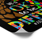 Poster Les Femmes De sensibilisation sur l'autisme Se Sen (Coin)