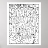 Poster Les Femmes En Colère Vont Changer La Couleur Du Mo (Devant)