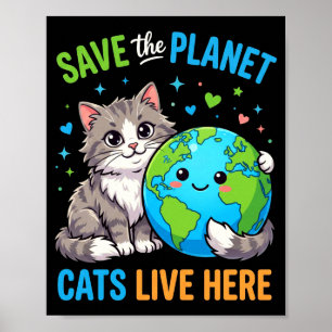 Poster Les femmes et les hommes de la journée de la Terre