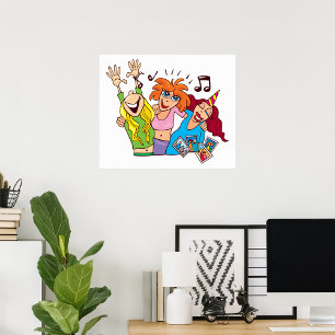 Poster Les femmes font la fête