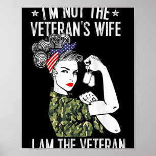 Poster Les Femmes Je Ne Suis Pas La Femme D'Anciens Comba