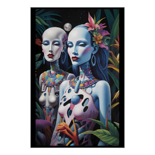 Poster Les femmes ludwig Moon originales