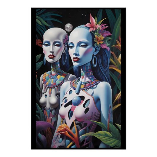Poster Les femmes ludwig Moon originales (Devant)