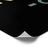 Poster Les Femmes Meilleure Nana Jamais Grand-mère Cadeau (Coin)