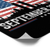 Poster Les femmes n'oublient jamais le 11 septembre 2001 (Coin)