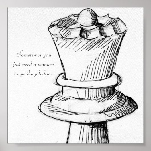 Poster Les femmes obtiennent l'affiche du travail fait (Devant)