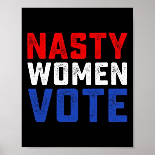 Poster Les femmes odieuses votent (Devant)