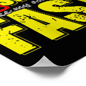 Poster Les Femmes Patinage Me Donne L'Air Rapide Gras Drô (Coin)