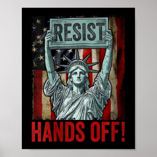 Poster Les Femmes Résistent À La Statue De La Liberté Mai (Devant)