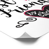 Poster Les femmes soeurs mignonnes par naissance Meilleur (Coin)