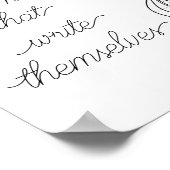 Poster Les femmes sont des poèmes qui s'écrivent elles-mê (Coin)