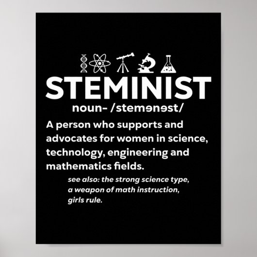 Poster Les Femmes Stéministes Stéministes 1 (Devant)