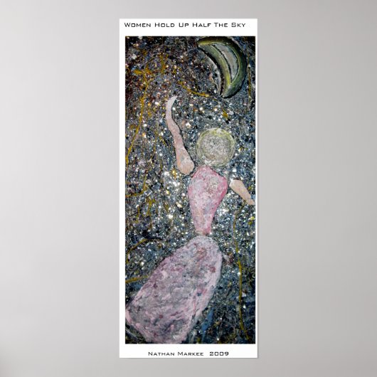 Poster Les femmes tiennent la moitié du marché Sky Nathan (Devant)