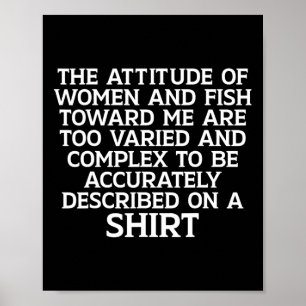 Poster Les femmes veulent que je poisson drôle peur moi p