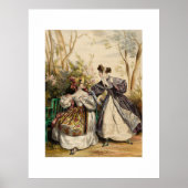 Poster Les femmes victoriennes dans la conversation de ja (Devant)