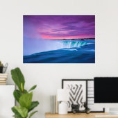 Poster Les feux aux chutes du Niagara (Bureau à domicile)