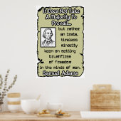 Poster Les Feux De Liberté À Bruxelles (Cuisine)