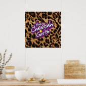 POSTER LES FILLES CHEETAH (Cuisine)