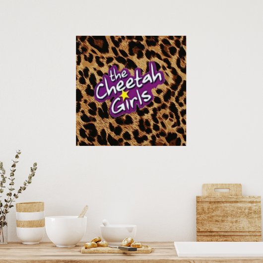 POSTER LES FILLES CHEETAH (Cuisine)