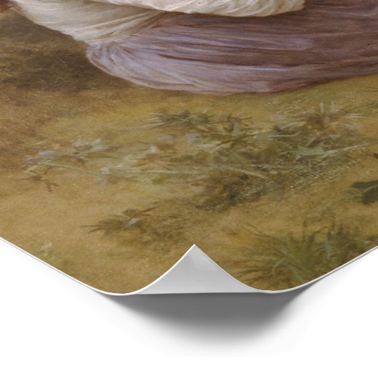 Poster Les filles dans une prairie (Coin)