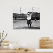 Poster Les filles de baseball, 1913 (Cuisine)