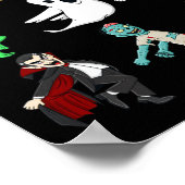 Poster Les Filles de Halloween (Coin)