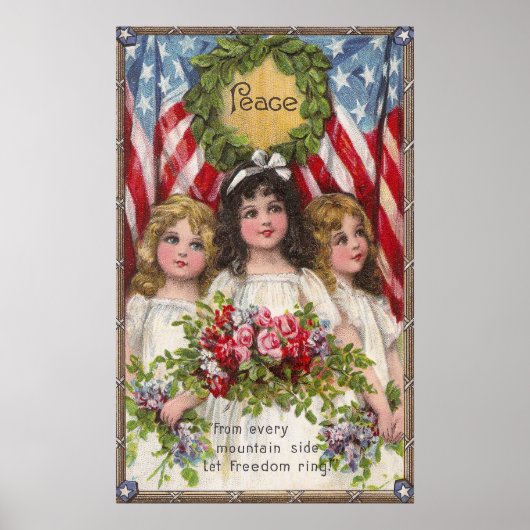 Poster Les filles de la liberté patriotique (Devant)