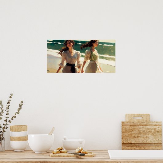 Poster Les filles du rivage (Cuisine)