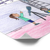 Poster Les Filles Peuvent Faire N'Importe Quoi ! (Coin)