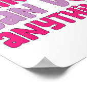 Poster Les filles peuvent faire n'importe quoi pour l'aut (Coin)