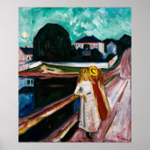 Poster Les filles sur la jetée par Edvard Munch (Devant)