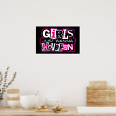 Poster Les Filles Veux Juste S'Amuser (Cuisine)