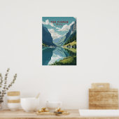 Poster Les Fjords, Norvège (Cuisine)