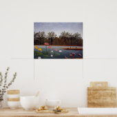 Poster Les Flamants roses (Cuisine)