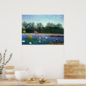 Poster Les Flamants roses - Henri Rousseau (Cuisine)